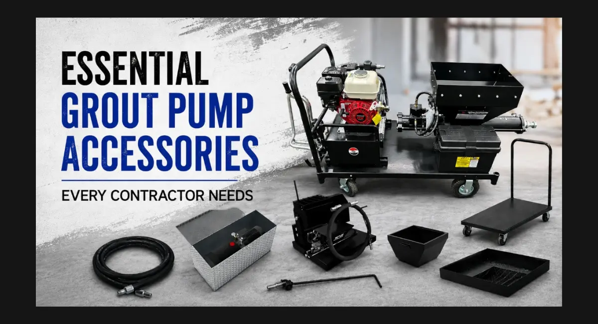 grout pump accessories for all contractors